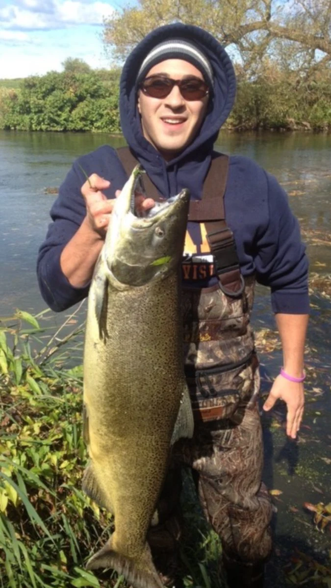 Joe Prestigiacomo fishing